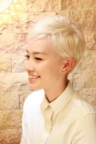 ショート 河内 崇純のヘアスタイル