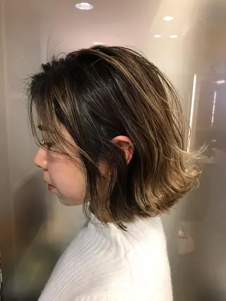 ショート sea's所属・ヒラカホ/矢場町/ ブリーチ/似合わせのヘアスタイル
