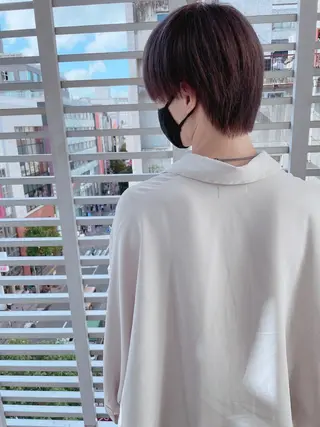 ショート カラー ヘアアレンジ メンズ メンズZina代表 田端 麗治のヘアスタイル