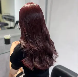 ロング カラー 🫧うる艶トレンド 🫧透明感カラーのヘアスタイル