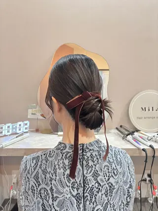 ヘアアレンジ Mila hinaのヘアスタイル