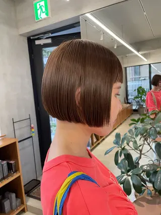 カラー 鶴井 美空のヘアスタイル