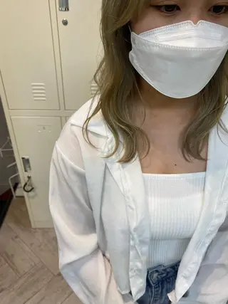 セミロング ココロ☀️ CLUTCH天王寺店のヘアスタイル