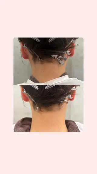 ショート SALT WATER所属・🫐 𝐌𝐚𝐨 🫐似合わせcutのヘアスタイル