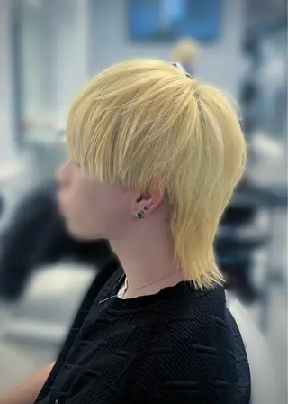 ミディアム 無料カットモデル ユナのヘアスタイル