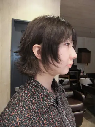 ショート 艶カラー/似合わせ/ yuan⟡.·のヘアスタイル