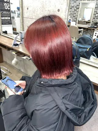 ミディアム カラー 当日予約◎ risaのヘアスタイル