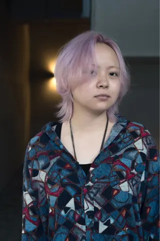 ミディアム カラー 井上 力のヘアスタイル