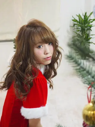 ロング カラー 藤本 憲吾のヘアスタイル