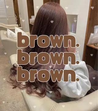 ロング カラー 【完全個室】髪質改善 暖色カラー/山崎唯奈のヘアスタイル