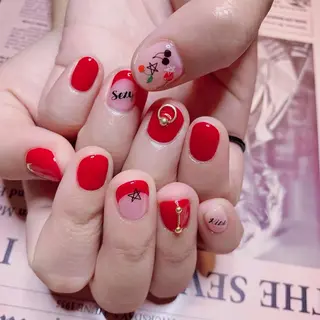 ネイル マツエク・マツパ NOIROUGE所属・NOI ROUGEのネイルデザイン