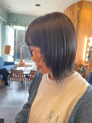 ミディアム むらまつ えりこのヘアスタイル