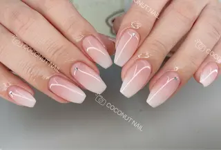 ネイル 神田 ココナッツのネイルデザイン
