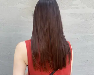 ロング カラー kiitos所属・透明感・脱赤味カラー ▫️雪野花のヘアスタイル