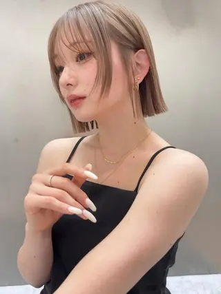 ショート カラー ヘアアレンジ Mion /CODE.LINEのヘアスタイル