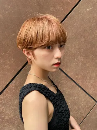 ショート 骨格診断で絶対可愛い ✨丸みショート✨凌弥のヘアスタイル