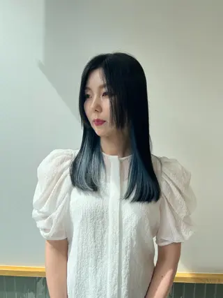 ミディアム カラー ヘアアレンジ 【代表】 たき〜のヘアスタイル