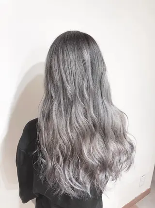 ロング カラー 💓シールエクステ ルミエールのヘアスタイル