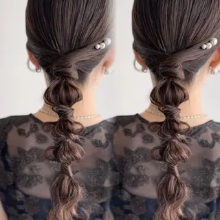 ヘアアレンジ ORANGE 西中島 ：KUREA🎀のヘアスタイル