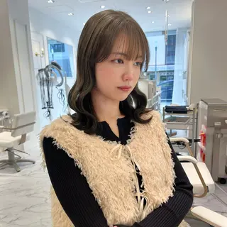 セミロング ParveMix /石田 佳澄🩶のヘアスタイル