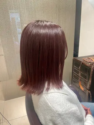 ミディアム カラー Of  hair宮崎台店所属・菊池 菜月のヘアスタイル