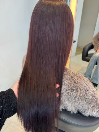 ロング カラー メンズ特化/ 透明感カラー/りなのヘアスタイル