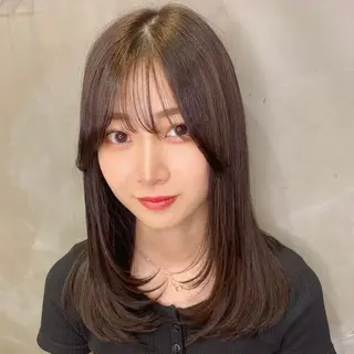 ロング 🌟韓国風レイヤー 🌟さやかのヘアスタイル