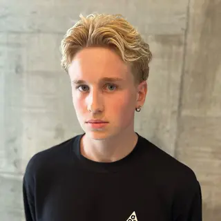 メンズ メンズ特化/パーマ/ メッシュ/竜成のヘアスタイル