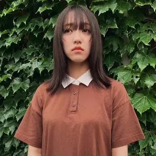 セミロング 中村 功樹のヘアスタイル