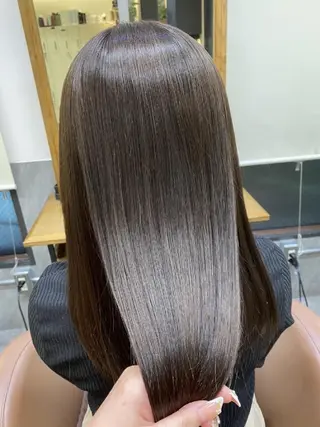 セミロング E N T E R所属・🌕髪質改善/透明感 @ENTER大名のヘアスタイル