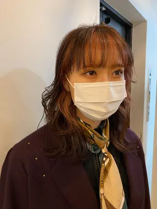 ミディアム カラー DopeLIT モデル募集中のヘアスタイル