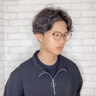 カラー パーマ メンズ abilita AZUSAのヘアスタイル