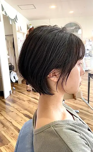 ショート 岐阜茜部/髪質改善 平田ヒデカズのヘアスタイル