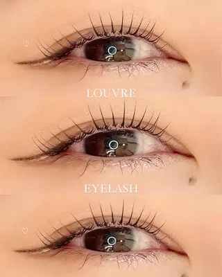 マツエク・マツパ Louvre Eye list/FUKAのマツエク・マツパデザイン