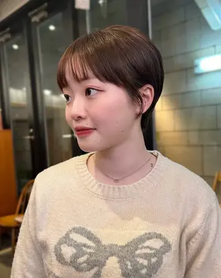 ショート ショートカット／パー マ🫧kotoneのヘアスタイル