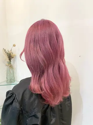 ロング カラー 髪質改善カラー🤍 エクステ✨君島由実子のヘアスタイル