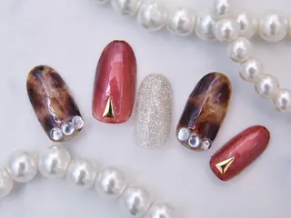 ネイル 💗🪽Tiary Nail🪽💗のネイルデザイン