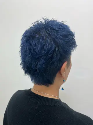 ショート カラー 【北千住】🌈韓国風 レイヤー✨小顔カットのヘアスタイル