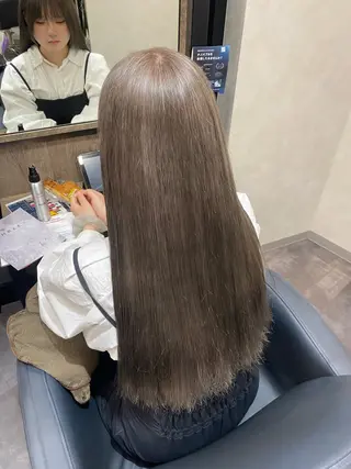 ロング ななみ/博多/ ブリーチ/髪質改善のヘアスタイル