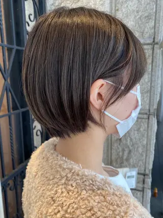 ショート カラー 藤原 侑香のヘアスタイル