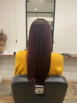 ロング CHESS所属・星 優南のヘアスタイル