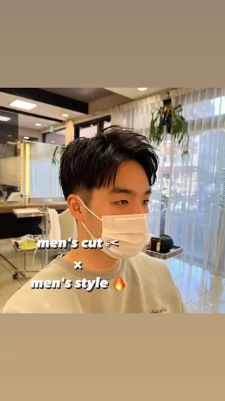 ショート メンズ 茅ヶ崎パーマ特化/ スパイラル/ハルキのヘアスタイル