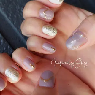 ネイル infinity skyのネイルデザイン