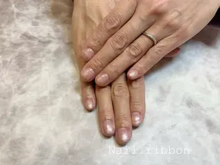 ネイル ネイルリボン 笠井のネイルデザイン