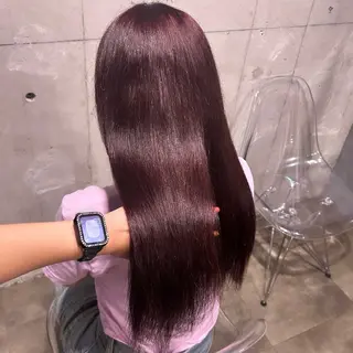 セミロング IS所属・横浜美容室/透明感 カラー/レイヤーのヘアスタイル