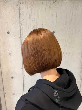 ミディアム カラー ヘアアレンジ 美髪・艶カラー・ ボブ・リクト💥のヘアスタイル