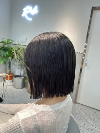 ミディアム カラー ボブ/髪質改善 jionのヘアスタイル