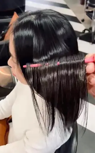 ロング ウルフ・ハイレイヤー 🌟ナカノ・ユウヤのヘアスタイル