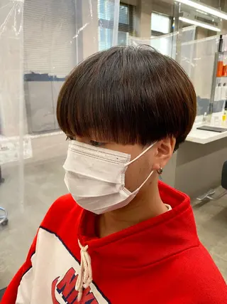 ショート ヘアアレンジ メンズ メンズ特化 水口湧太のヘアスタイル