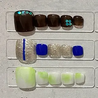 ネイル PU＋ON. nail works所属・Jr.nailist ayaのネイルデザイン